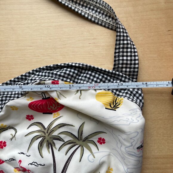 EUC Vintage 90s Pinup Style Bathing Suit Top - Picture 11 of 11